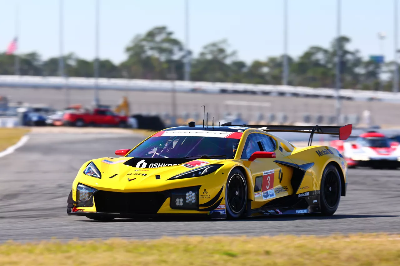 Corvette GT3.Rs Tackle the 2025 Rolex 24 at Daytona