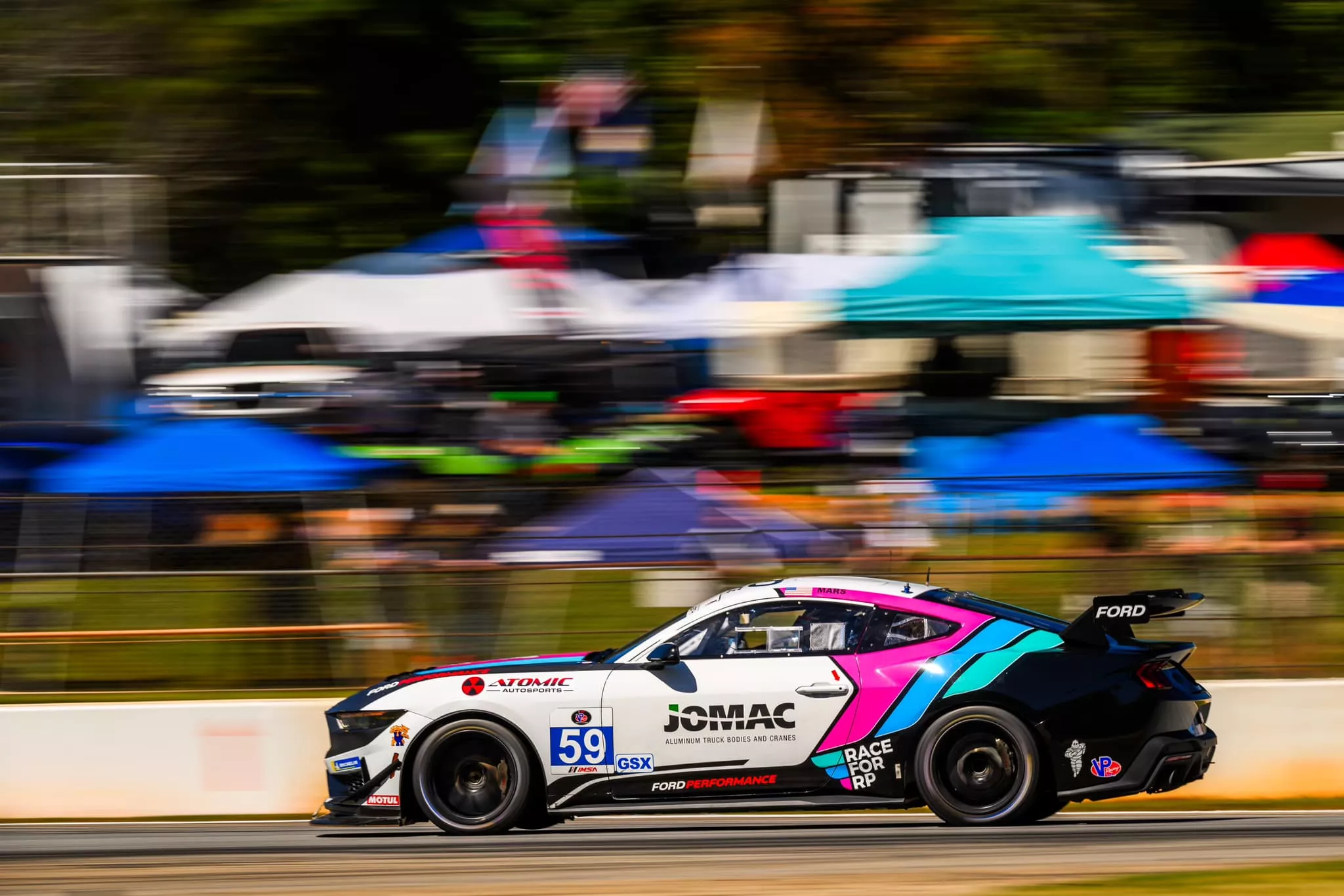 Luca Mars, KohR Motorsports, and Ford Sweep 2024 VP Racing Challenge