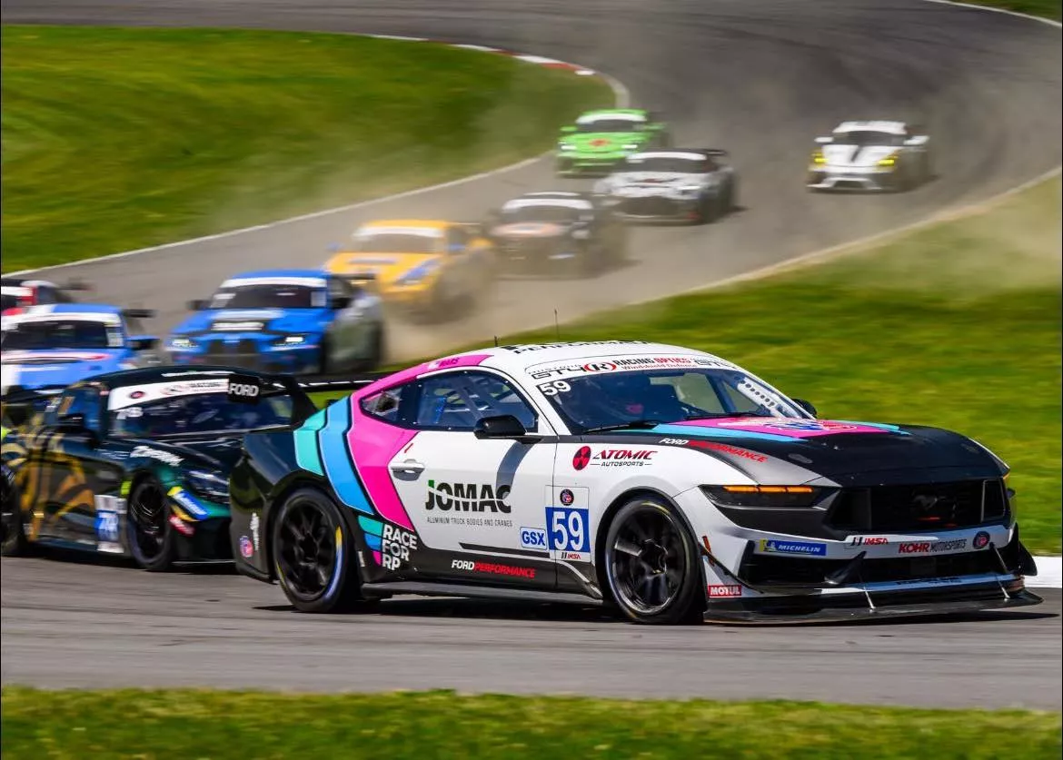 Luca Mars Wins IMSA VP Racing Sports Car Challenge at MidOhio on