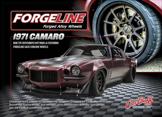 Forgeline Partners Online with CarBuff Network!