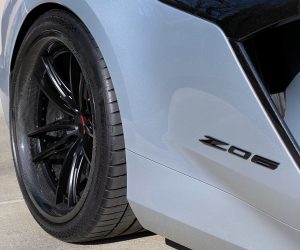 Forgeline's Chevrolet C8 Corvette Z06 on Forgeline Carbon+Forged CF207 Wheels, wheel closeup