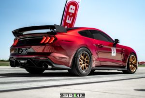 Chris Crider’s True Street Motorsports Ford Mustang Shelby GT500 on Forgeline forged monoblock GS1R Beadlock wheels